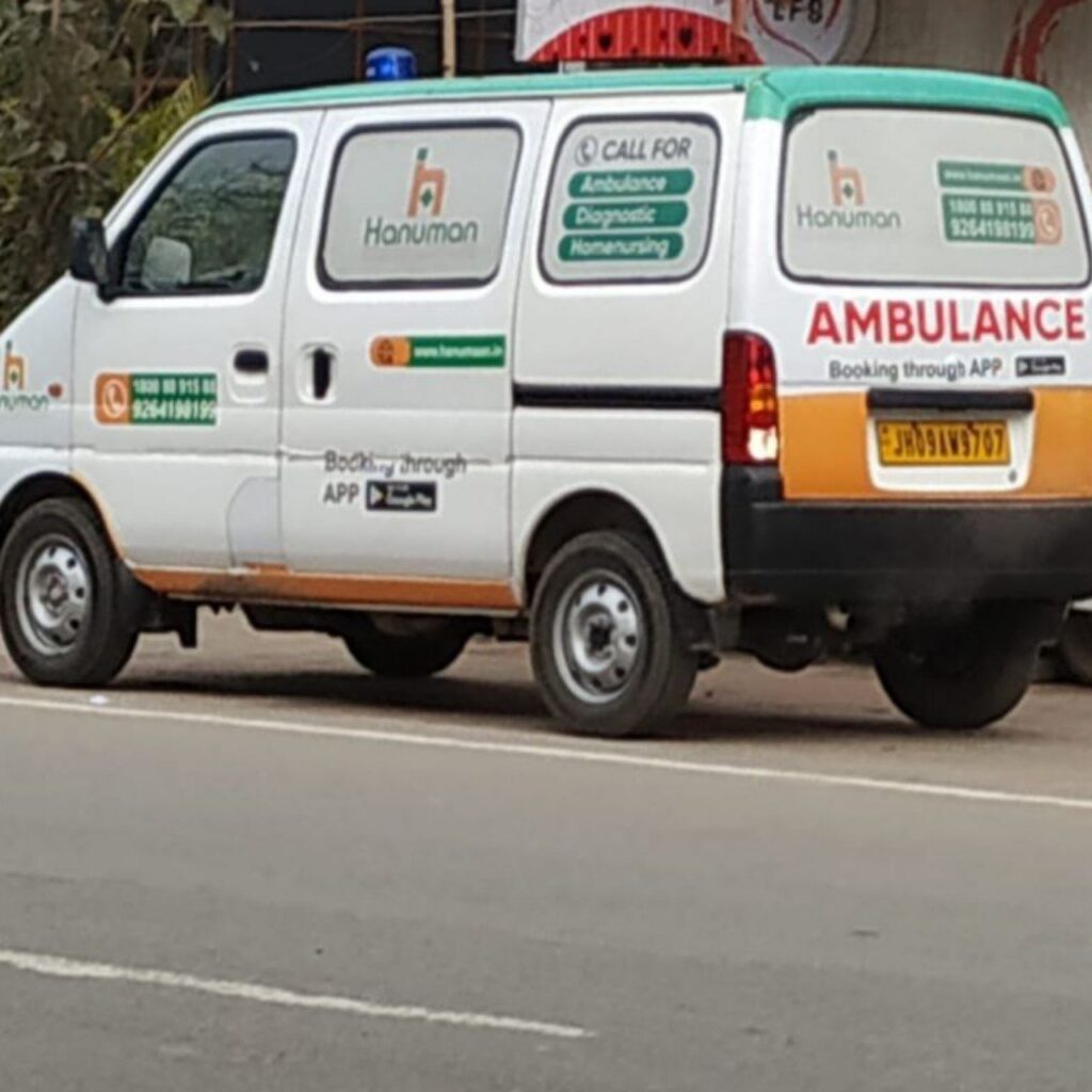 Hanuman Ambulance Service | 24 Hours Road, Train and Air Ambulance