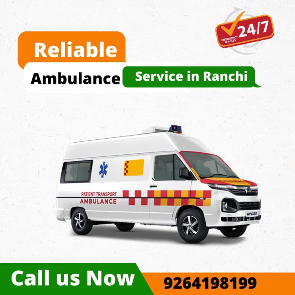 AmAbulance service in Ranchi